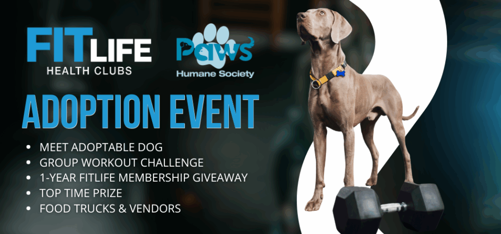 Workout for a Cause: Paws Humane x FitLife Health Clubs