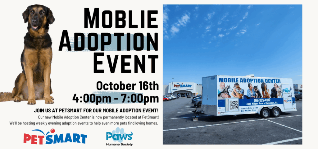 PetSmart Mobile Trailer Adoption Event
