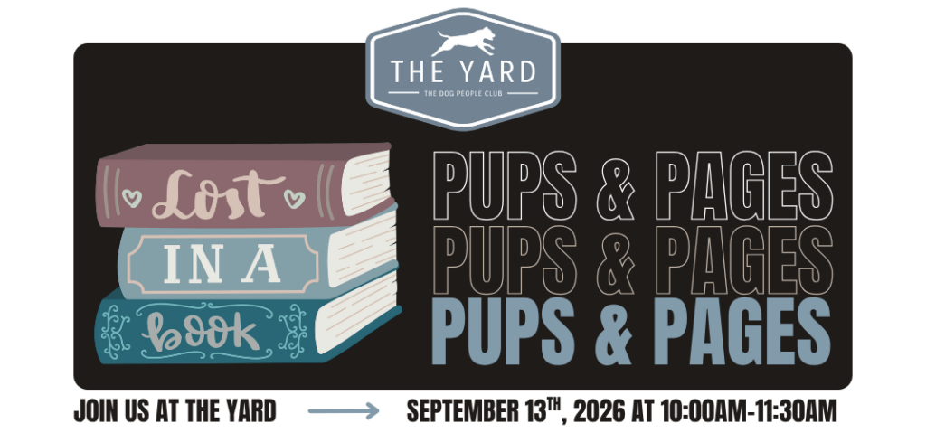 Pups & Pages: Book Club at The Yard