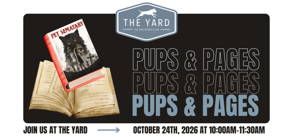 Pups & Pages at The Yard